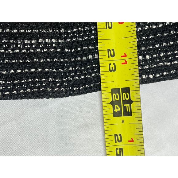 Tahari by ASL Levine Black & White Button Career Single Breasted BLAZER  SZ 8 - Picture 8 of 8